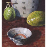 Vignette with papaya and guava 2015