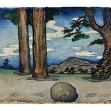 Three Pines, after Hiroshige 2024