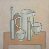 Pale pink (jug, 2 bottles, 2 bowls, 1 vessel) 2023