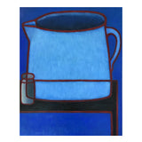 Large jug, vessel on blue 2026